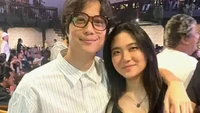Rachel Cia pertama-tama ditanya soal berapa lama menjalin hubungan dengan Dikta. Setahun, jawabnya dilihat di YouTube Beranda Indonesia, Selasa (6/1/2026). (Foto: dok Instagram mastata_dikta)