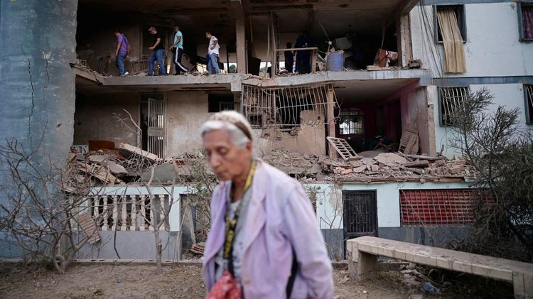 Potret Hancur Lebur Rumah dan Bangunan Venezuela Diserang AS