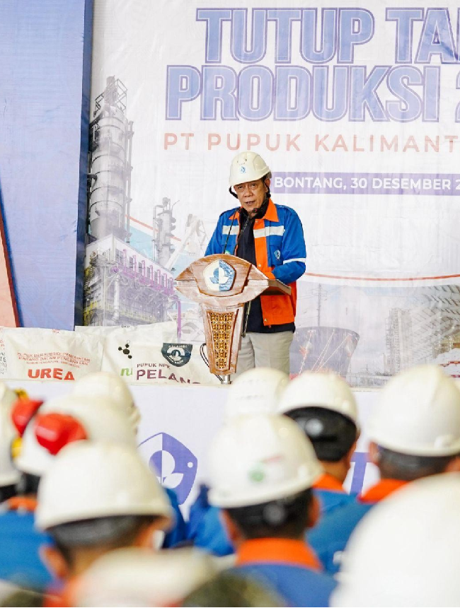 Tutup Tahun Produksi 2025, Pupuk Kaltim Bukukan Kinerja Lampaui Target