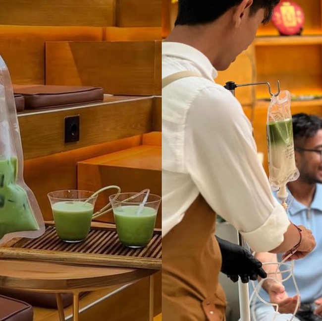 Begini Penyajian Matcha Infus di Kafe Bali yang Bikin Netizen Heboh