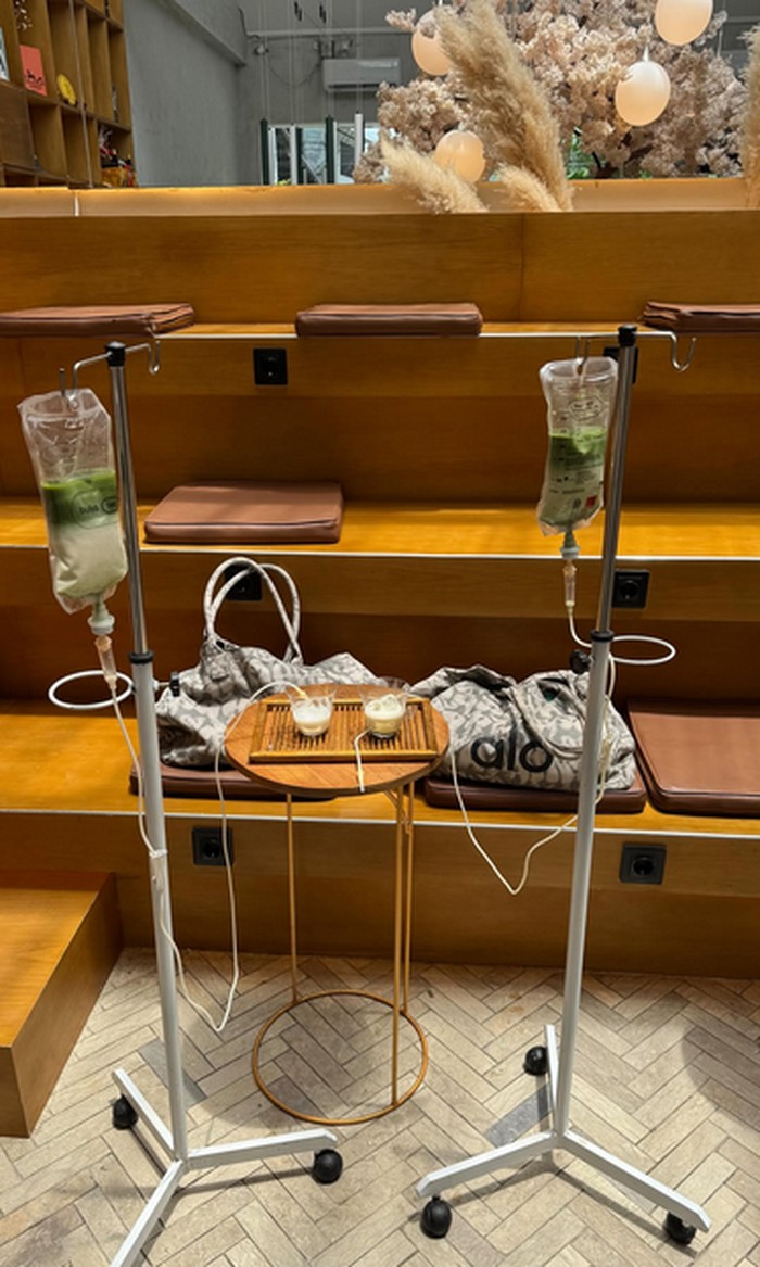 Begini Penyajian Matcha Infus di Kafe Bali yang Bikin Netizen Heboh