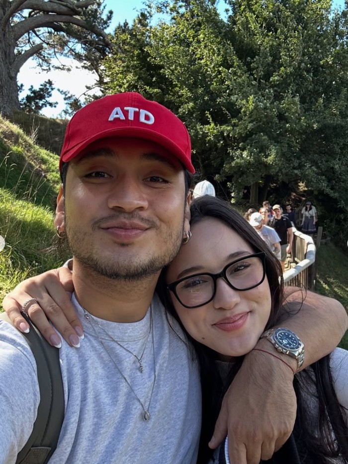 Giorgino Abraham dan Yasmin Napper