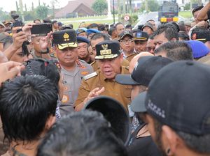 Massa Minta Penambang yang Ditangkap Dibebaskan, Ini Kata Kapolda Babel