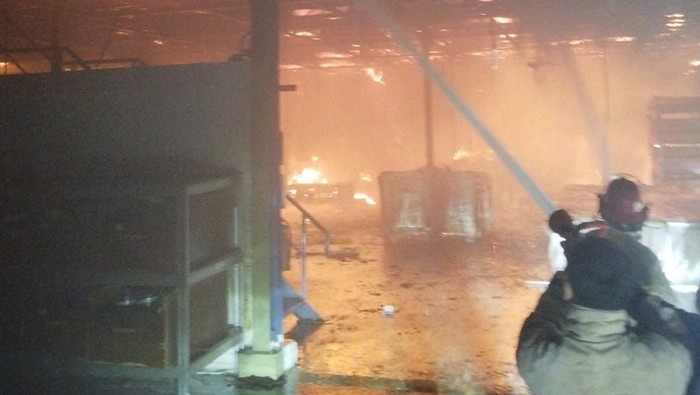 Gudang Mebel di Jepara Ludes Terbakar
