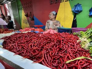 Harga Cabai Merah Masih Murah di Binjai, Bawang Putih dan Tomat Justru Naik