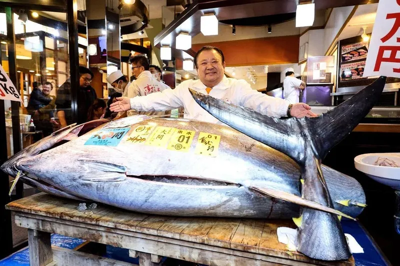 Ikan tuna pertama 2026 laku Rp 54 miliar Gokil! Tuna Bluefin Pertama di Tahun 2026 Laku Seharga Rp 54 Miliar