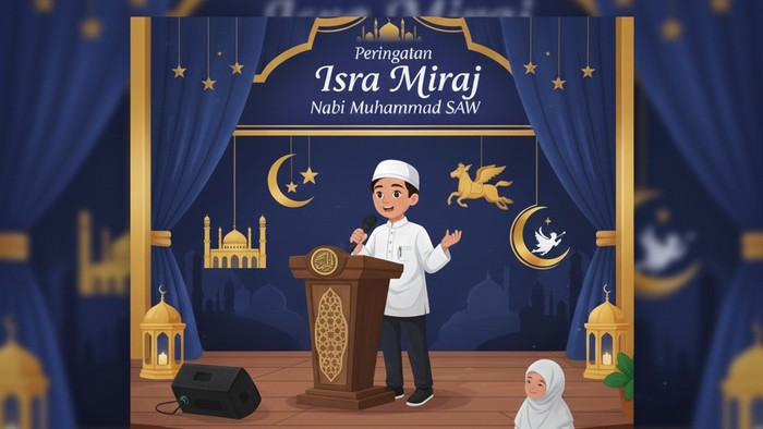 Contoh Pidato Isra Miraj Singkat dan Mudah Dihafal untuk Lomba di Sekolah