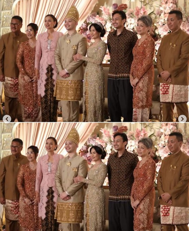 Melalui akun Instagram pribadinya, Ira Wibowo membagikan momen saat dirinya menghadiri acara pernikahan. Penampilannya yang terlihat awet muda langsung mencuri atensi. Foto: Instagram/@irawbw