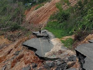 Kondisi Terkini Desa Simaninggir Tapteng Pasca Bencana