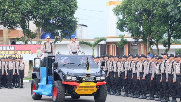 Kapolda Metro Jaya Irjen Asep Edi Suheri resmi membuka Pendidikan Bintara Polri Gelombang I TA 2026.