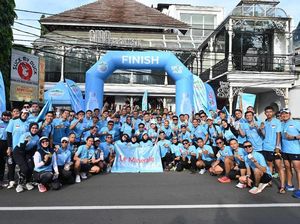 Le Minerale Running Squad Ubah Ribuan Kilometer Jadi Donasi untuk Palestina