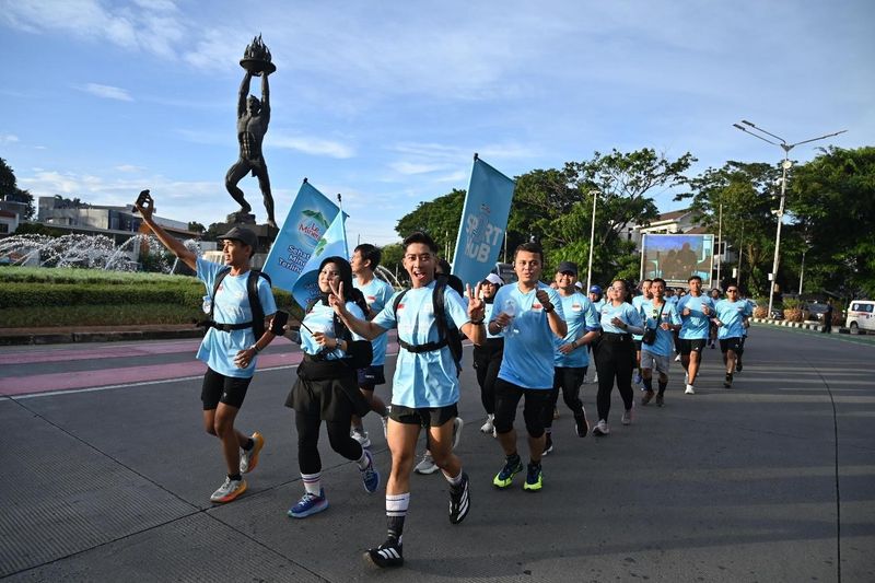 Le Minerale Running Squad Ubah Ribuan Kilometer Jadi Donasi untuk Palestina