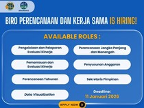 Biro Perencanaan Kementerian ATR Buka 7 Posisi Konsultan Individu, Cek Syaratnya!