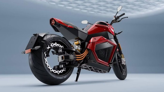 Motor listrik buatan Verge Motorcycles yang menggunakan baterai solid-state