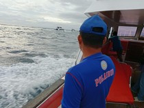 15 Menit Berlayar, Kapal Boat ke Nusa Penida Terbakar di Perairan Klungkung