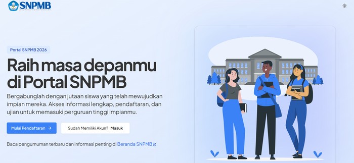 Cara Membuat Akun Sekolah SNPMB 2026, Wajib Minta Data ke Disdik-Pusdatin