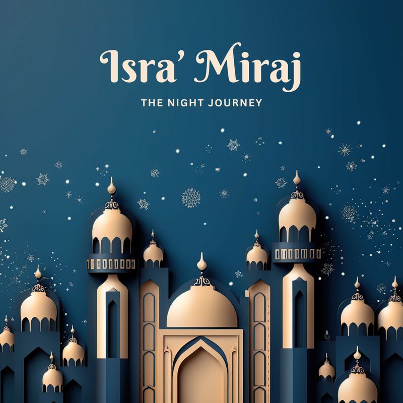 Poster Isra Miraj 2026