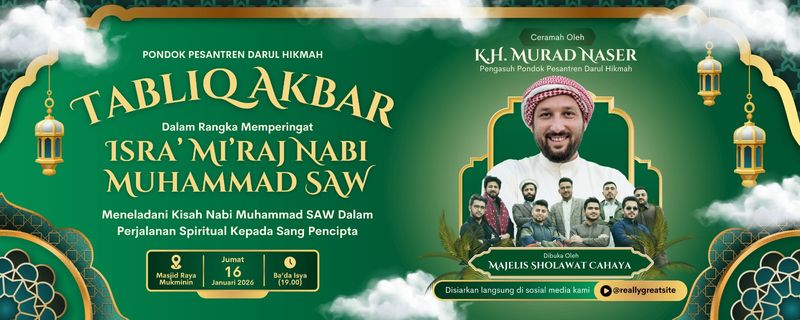 Poster Isra Miraj 2026