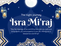 10 Contoh Kata Sambutan Acara Isra Miraj Singkat dan Bermakna