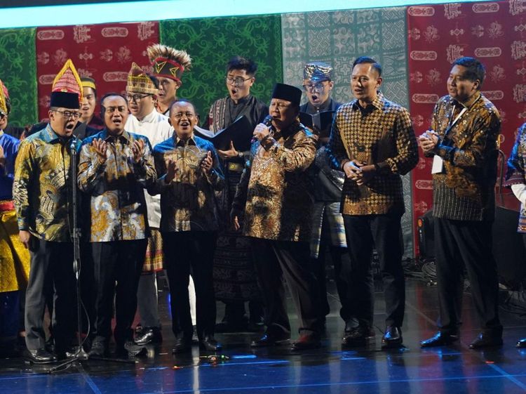 Presiden Prabowo Hadiri Perayaan Natal Nasional 2025