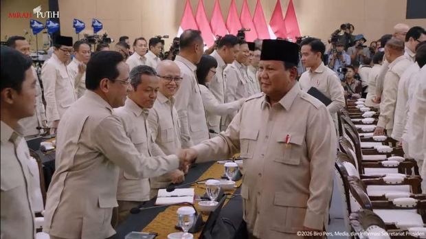Presiden Prabowo menggelar retret di kediaman Hambalang, Jawa Barat. (dok. YouTube Setpres)