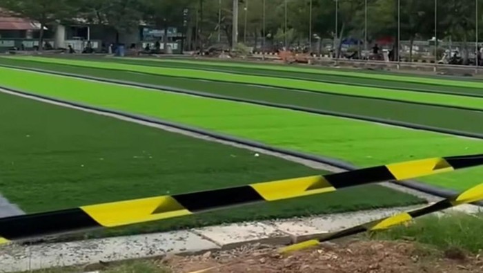 Bantuan Pemprov Sulsel Ubah Lapangan Gaspa Palopo Jadi Ruang Anti Mager