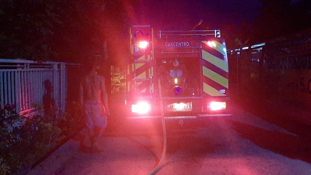 Rumah pendeta di Desa Karanglegi, Kecamatan Trangkil, Kabupaten Pati, terbakar, Selasa (6/1/2026) pagi.