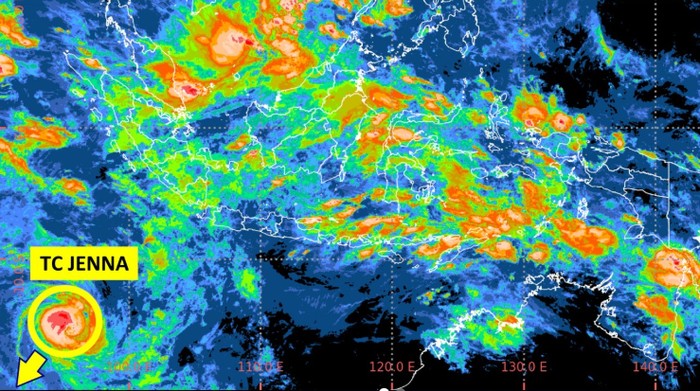 Siklon Tropis Jenna Terbentuk, Waspada Gelombang Tinggi di Wilayah Ini