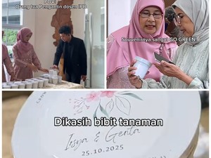 Viral Momen Dosen Pertanian Mantu, Souvenir Bibit Tanaman Jadi Sorotan