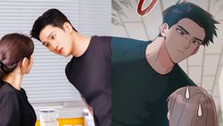 Potret Side by Side Seon Jae Gyu Versi Webtoon dan Drakor Spring Fever