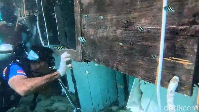 Penampakan Bangkai Kapal Bawa Pelatih Valencia yang Tenggelam di Labuan Bajo