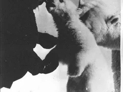 Gila atau Berani? Foto Tentara Soviet Suapi Beruang Kutub Pakai Tangan