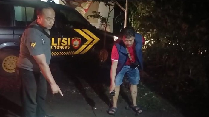 TKP Pengeroyokan Pelaku Rampok di Probolinggo