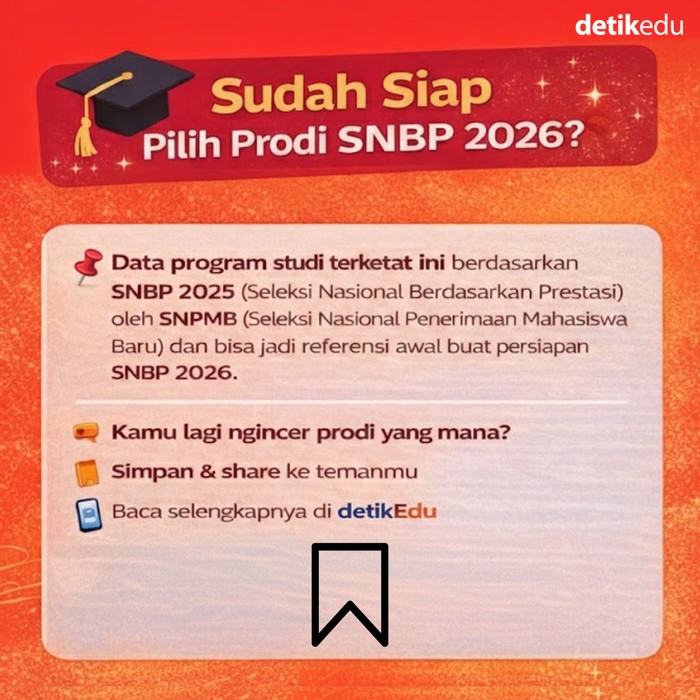 20 Prodi Terketat Akademik-Vokasi di SNBP 2025 20 Prodi Terketat Akademik-Vokasi di SNBP 2025