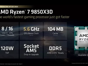 AMD Umumkan Ryzen 7 9850X3D, CPU Flagship Gaming AMD untuk 2026