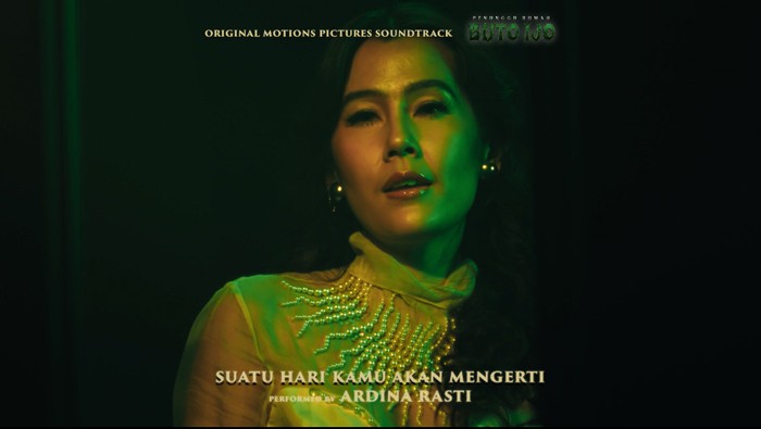 Ardina Rasti dapat bagian isi soundtrack di film horor Penunggu Rumah: Buto Ijo.