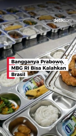 Video: Bangganya Prabowo, MBG Bisa Kalahkan Brasil