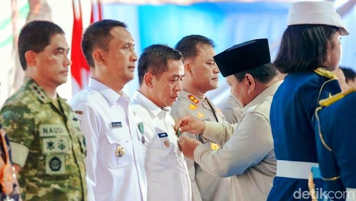 Bupati Karawang Aep Syaepuloh Dianugerahi Satyalancana Wira Karya