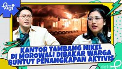 Video: Kantor Tambang Nikel di Morowali Dibakar Warga Buntut Penangkapan Aktivis