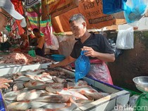Harga Cabai dan Bawang di Palembang Turun, Harga Ikan Justru Naik