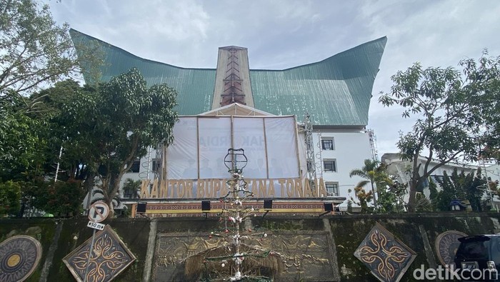 Kantor Bupati Tana Toraja, Sulawesi Selatan (Sulsel).
