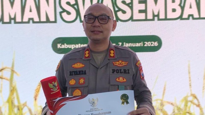 Dukung Swasembada Pangan, Kapolres Sumenep Dapat Apresiasi Presiden