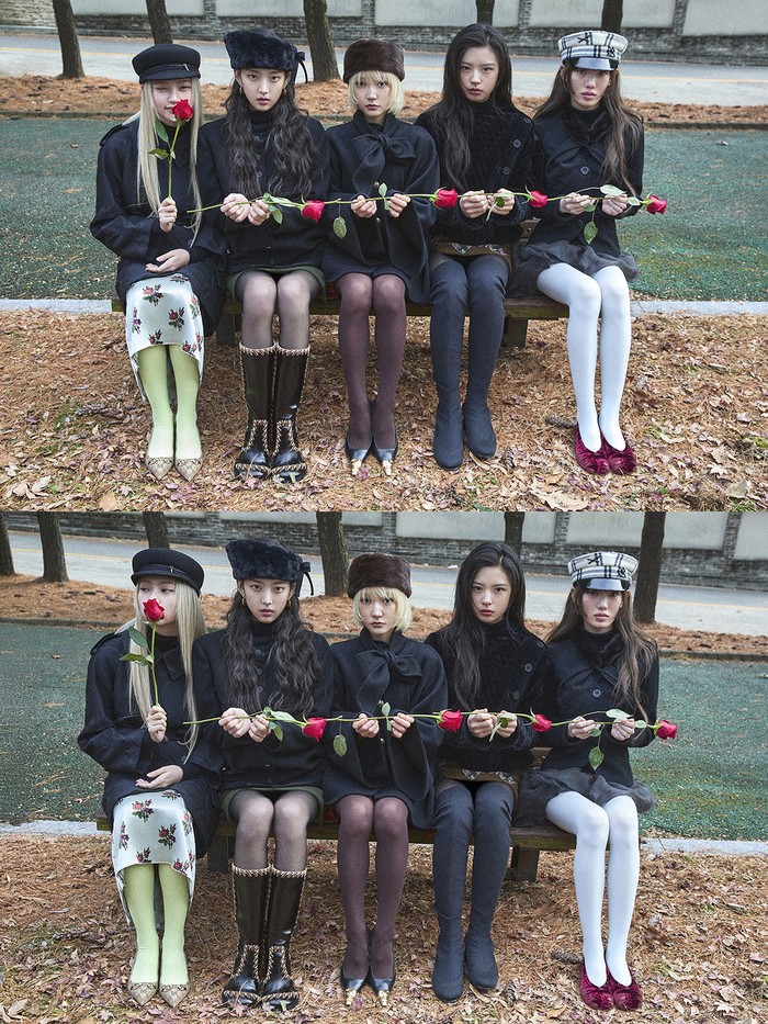 Teaser foto comeback KiiiKiii buat album Delulu Pack.