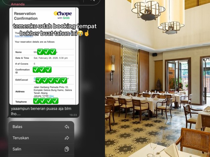 Netizen Booking Restoran H-1 Bulan Ramadan