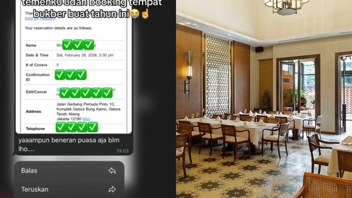 Trauma Bukber Gagal, Netizen Ini Booking Restoran H-1 Bulan Ramadan