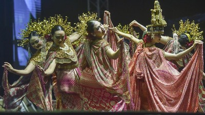 Pesona Tari Melayu Warnai Malam Keagungan Melayu 2026 di Jambi