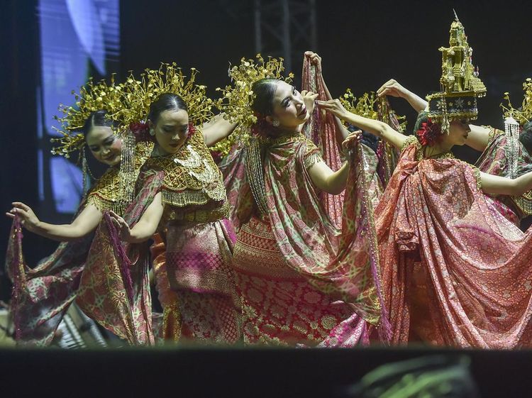 Pesona Tari Melayu Warnai Malam Keagungan Melayu 2026 di Jambi