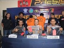 2 Pembunuh Legiman di Lapo Tuak Lampung Ditangkap, Satu Ditembak