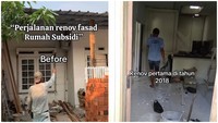 Viral Renovasi Rumah Subsidi Tipe 30/60, Penampakannya Bikin Netizen Kaget