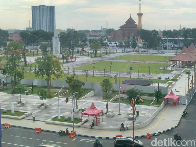 Melihat Revitalisasi Alun-alun Sidoarjo